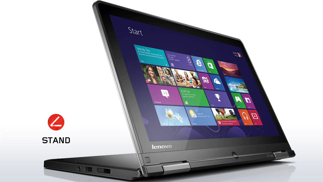 Lenovo Laptop Convertible Thinkpad Yoga Silver Stand Mode 7