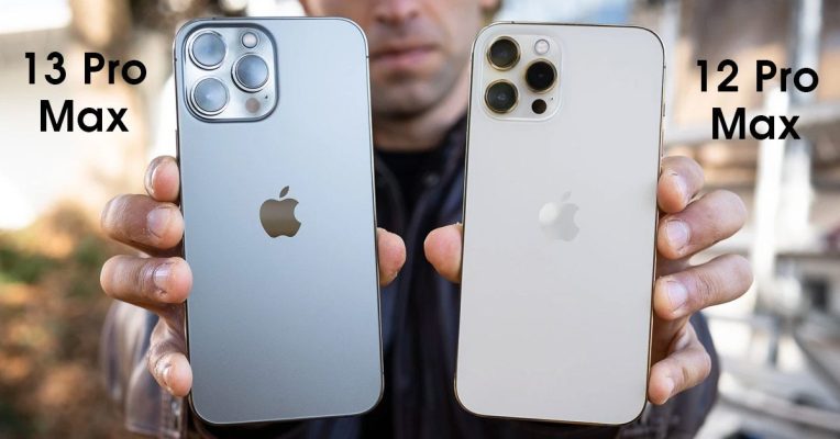 So sánh iPhone 12 Pro Max và 13 Pro Max