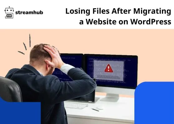 Losing Files After Migrating a Website on WordPress